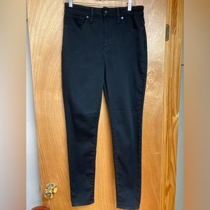 Madewell Black Skinny Jean
